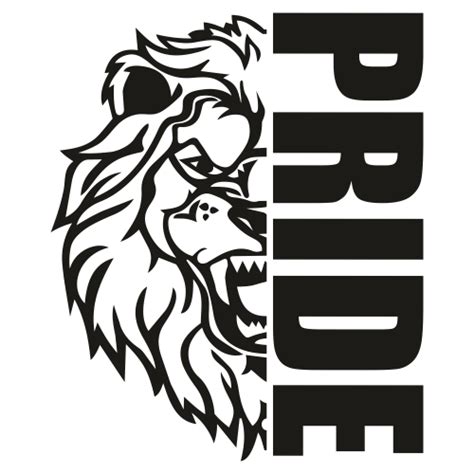 Lions High School Mascot Svg Lions High School Mascot Vector File Lions Pride Mascot Svg Cut