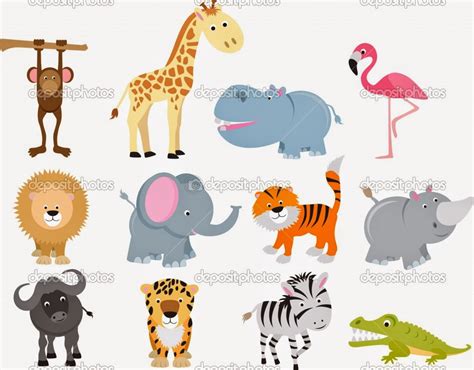 44 Cute Cartoon Animals Wallpaper On Wallpapersafari