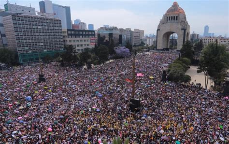 8m Llegan Primeros Contingentes De Mujeres Al Zócalo De La Cdmx La Verdad Noticias