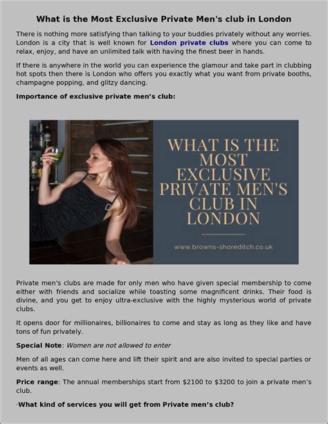 Private Mens Members Club — Exclusive Private Mens Member Club
