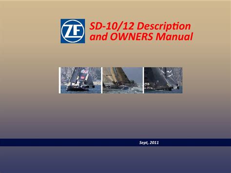 Zf Saildrive Sd10 12 Manual Marine Diesel Basics