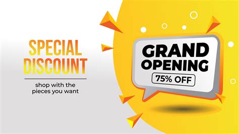 grand opening vector art special discount icons and graphics for free download 7968122 vector