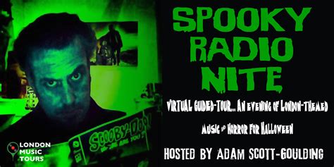 Spooky Radio Nite Halloween Music Special Virtual Tour London Walks