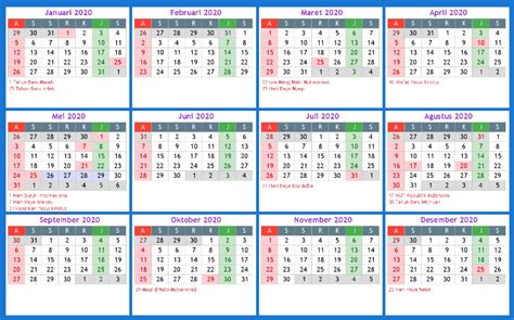 Kalender 2020 Februari Jawa
