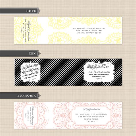Over 120 size templates have been formatted with outlines of labels on sheets for easy use to help design and create labels. Belletristics: Stationery Design and Inspiration for the ...