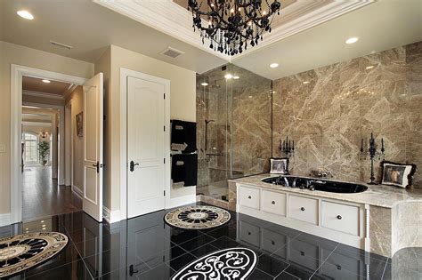 Modern Luxury Bathroom Stone City Kitchen Bath Design