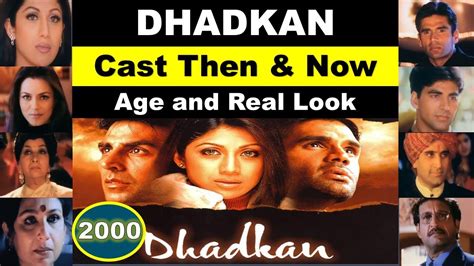 Dhadkan 2000 Bollywood Movie Complete Cast Then And Now धड़कन Movie