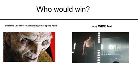 Wide Boi Who Would Win Know Your Meme