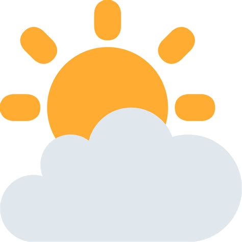 Sun And Clouds Clipart