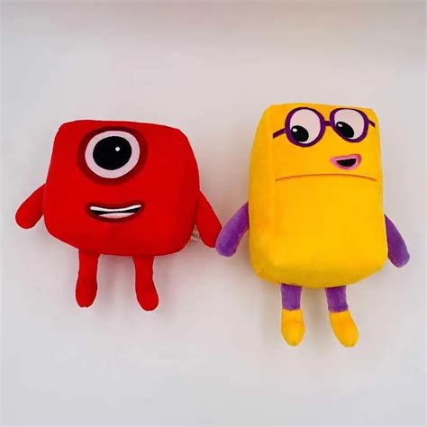 Set Of 10pcs Numberblocks Plush Toy Cartoon Stuffed Numbers Dolls Math