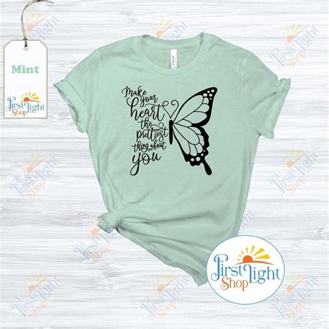 Make Your Heart The Prettiest Thing About You Butterfly Etsy Italia