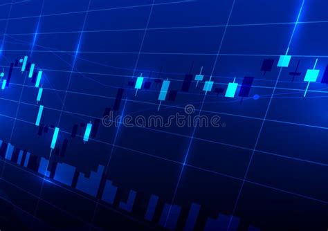 Digital Stock Market Trading Background Stock Vector Illustration Of