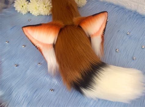 Accessories Costume Accessories Realistic Foxanimal Cute Cosplay Furry