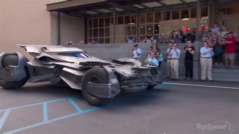 Meet The Batmobile From The Batman V Superman Video Picture And Video