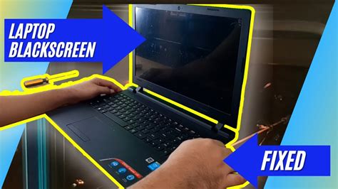 Three Ways On How To Fix Laptop Black Screen Problem Solved Youtube