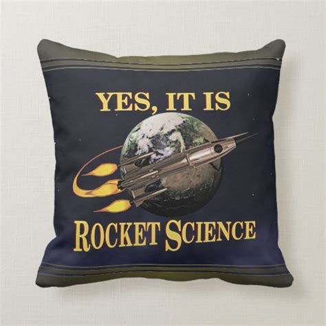 Yes It Is Rocket Science Cushion Uk