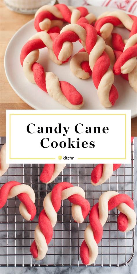 Recipe Candy Cane Cookies Kitchn Christmas Baking Recipes Christmas Snacks Christmas
