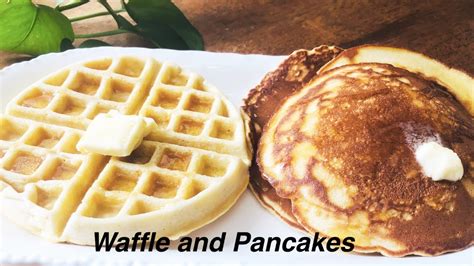 Pancakes And Waffles Recipe Homemade Pancakes Recipe Sharus
