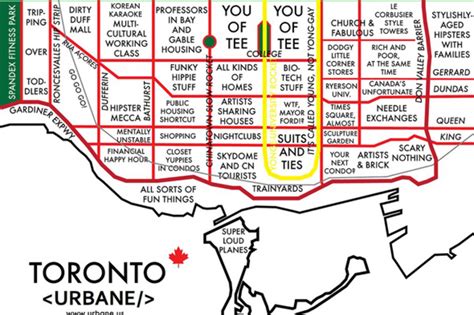 Toronto Neighbourhood Map Color 2018