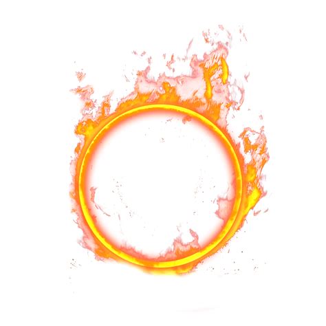 Circle Fire Frame 23205121 Png