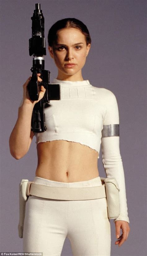 Natalie Portman Star Wars White Outfit