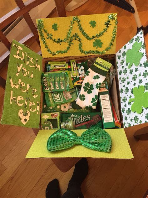 St Patricks Day Care Package Care Package St Patricks Day Packaging