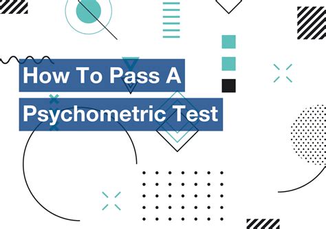 How To Pass A Psychometric Test Types Of Aptitude Tests How Become