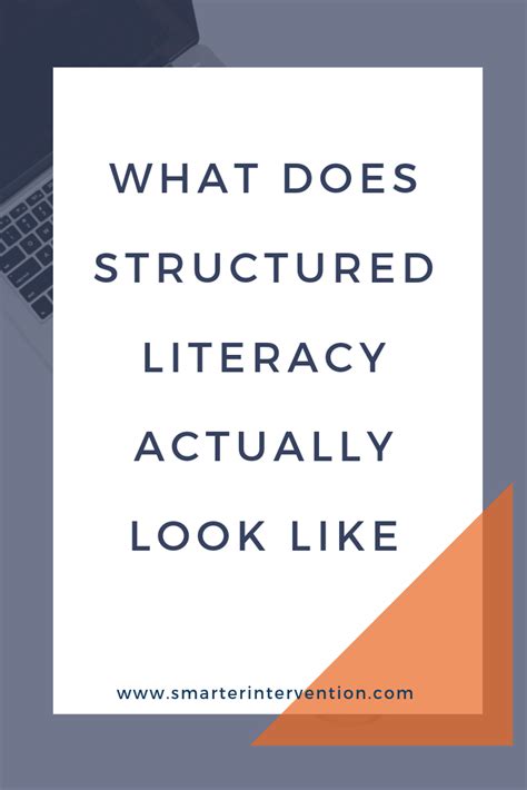 What Does A Structured Literacy Lesson Actually Look Like Smarter