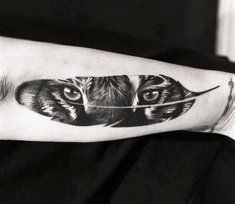 Eyes Of Tiger Tattoo By Guillaume Martins Photo