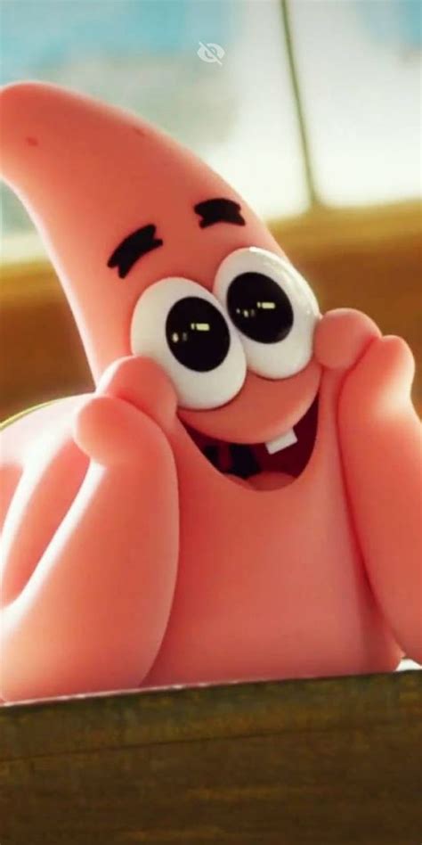 Patrick Aesthetic Cute Meme Pink Beret Smile Spongebob