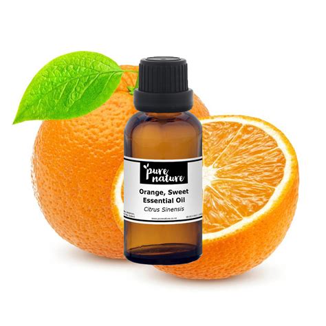 Orange Sweet Essential Oil Purenature Nz