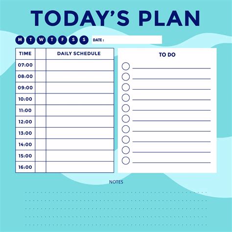 Printable Daily Schedule Template From Thirty Handmade Days Free