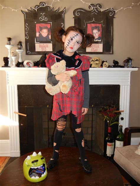 Creepy Doll Costume Cute Costume And Easy To Make My Daughter Looked