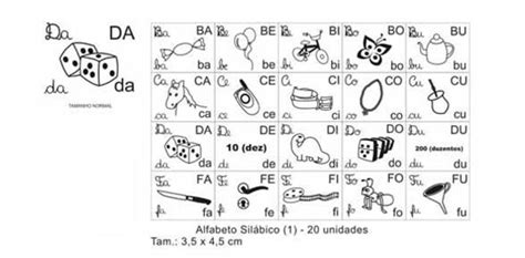 Carimbo Alfabeto Silabico Publiciti Distribuidora De Livros E Brinquedos Educativos