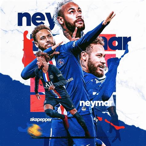 Le brésilien, qui a provoqué l'exclusion de pedro mendes. Neymar - PSG Match Day Poster on Behance