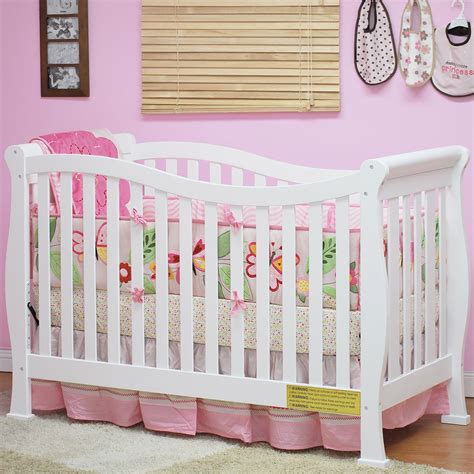 Afg Baby Furniture Nadia 3 In 1 Convertible Crib White