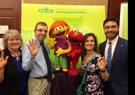 Julia Sesame Street Muppet With Autism Prepares For Tv Debut Autism