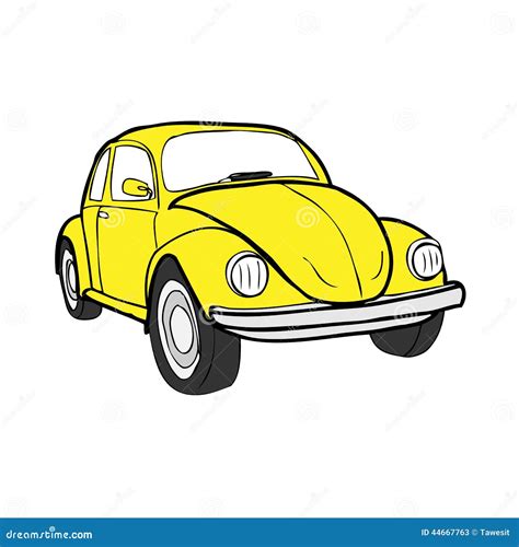 Beetle Car Stock Vector Illustration Of Beetle Love 44667763