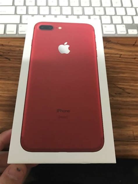 Apple Iphone 7 Plus Red 256gb Unlocked Any Sim Works New