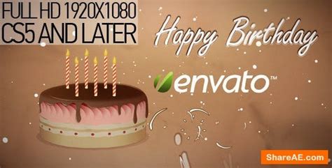 If you continue to use this site we will assume that you are happy with it.ok. Videohive Happy Birthday 1715031 » free after effects ...