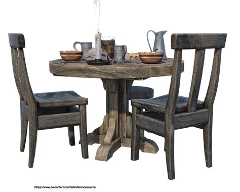 Free Stock Png Medieval Table And Props By Artreferencesource On