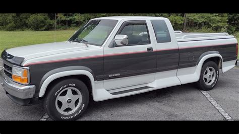 1993 Dodge Dakota Long Bed For Sell Cold Start And Walk Around Youtube