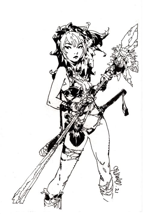 Savage Land Rogue By Chris Bachalo In Alan Hamilton S Rogue In The Savage Land Comic Art