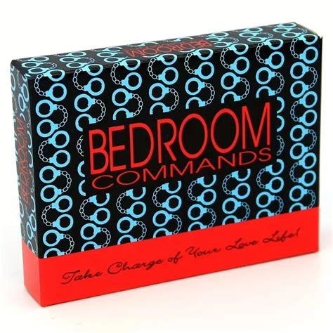 New English Bedroom Commands Adult Fun Sex Love Cards Naughty Ts Of Bedroom Commands Adult