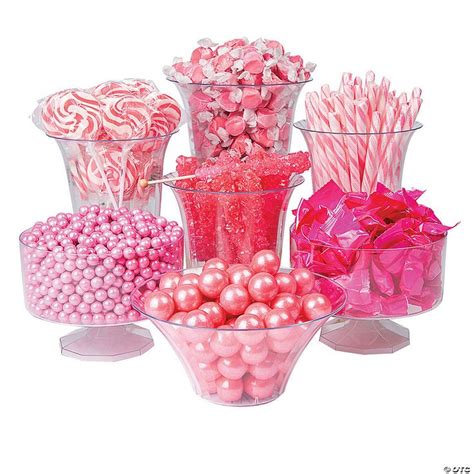 Bulk 1706 Pc Pink Candy Buffet Assortment Oriental Trading Pink