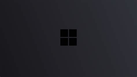 1360x768 Windows 10 Logo Minimal Dark Desktop Laptop Hd Wallpaper Hd