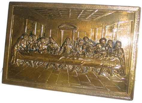 On Sale Vintage The Last Supper Tin Type Made In England Vintage Etsy Items Vintage Decor