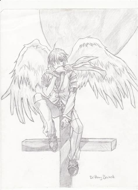 Anime Angel Boy Reamke By Aoi Ookami On Deviantart