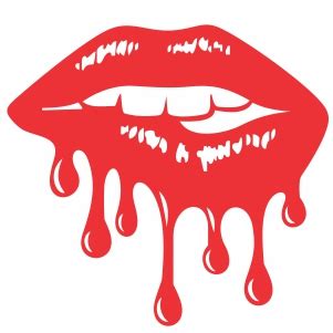 Dripping Lips Svg Infoupdate Org