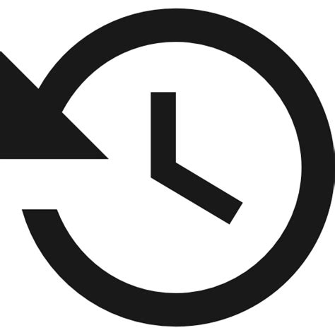 Free Icon History Clock Button